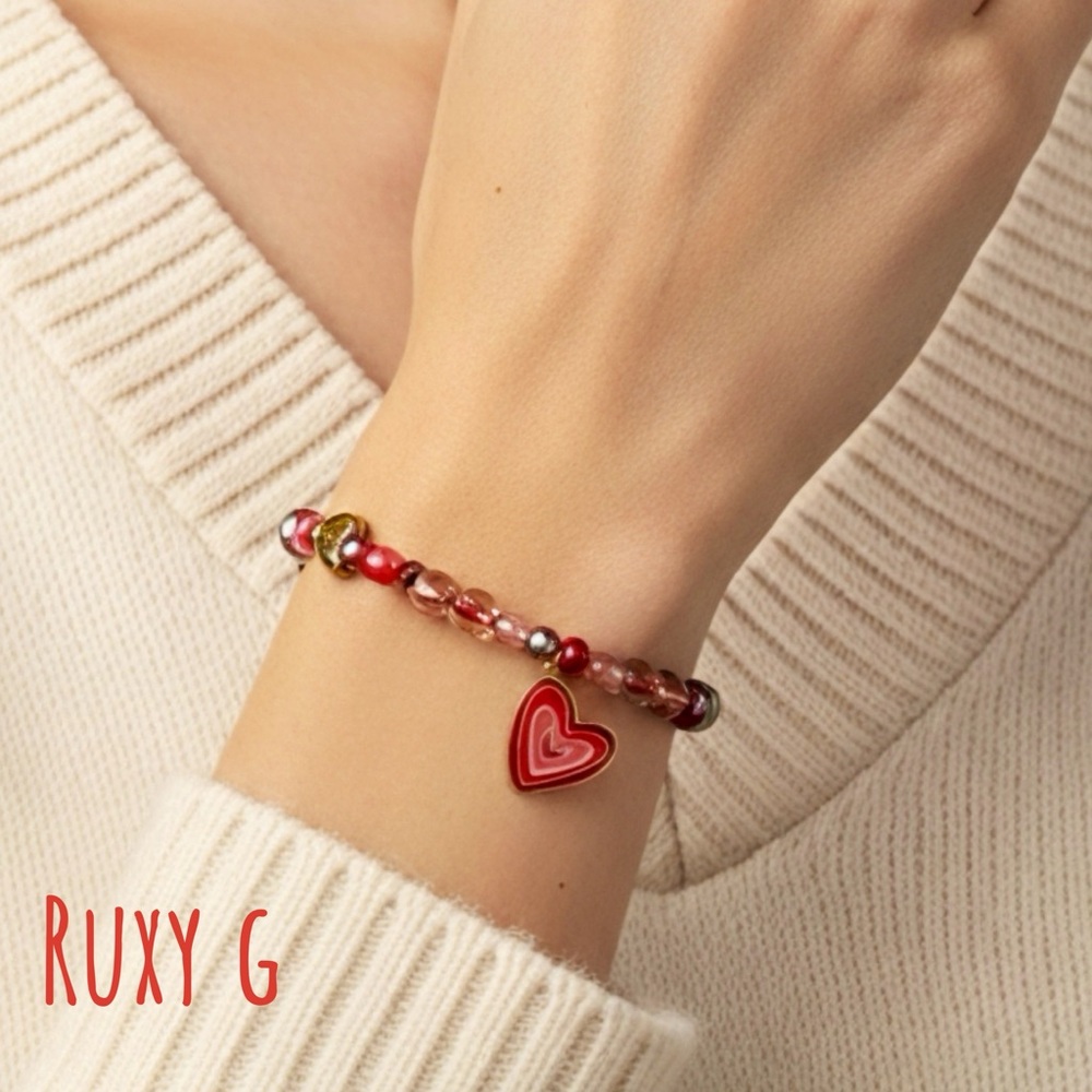 Red Heart Bracelet
